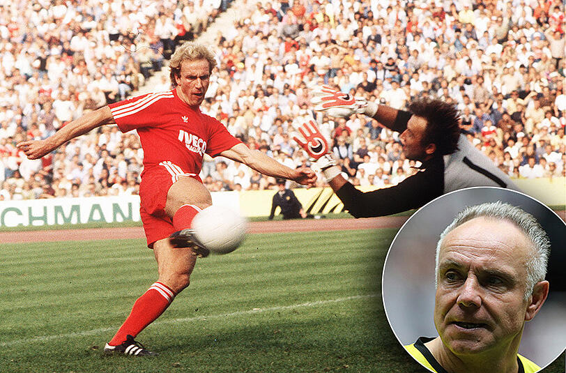 Traumkarriere: Von 1974 bis 1984 kickte Karl-Heinz Rummenigge für den FC Bayern, im Anschluss wechselte er zu Inter Mailand.