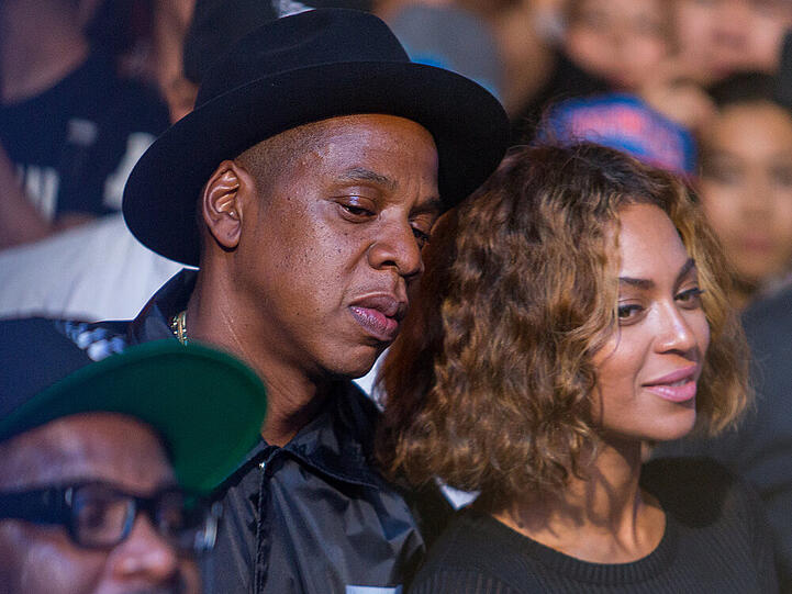 Beyoncé und Jay Z beim America Festival Ende August in Los Angeles