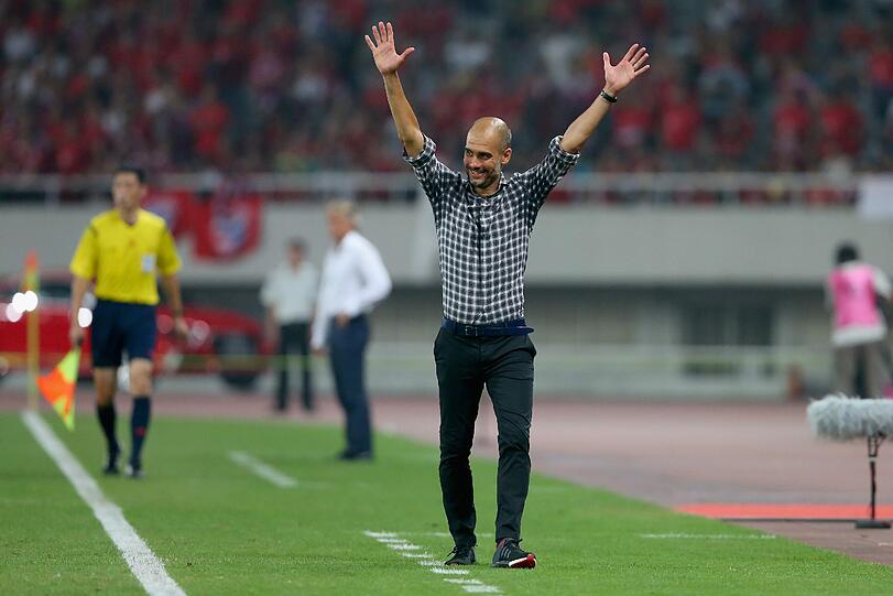 Die Bilder vom 1:0-Sieg des FC Bayern in Shanghai.