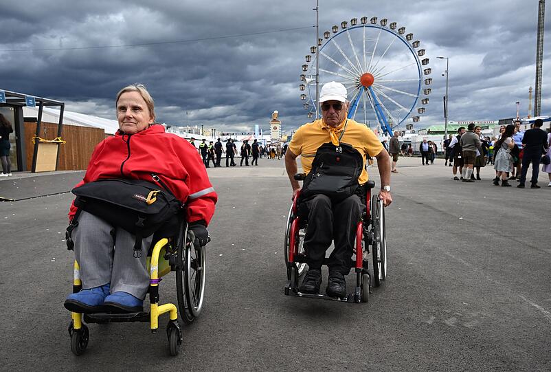 Monika Burger und Werner Graßl sind gerne auf der Wiesn.