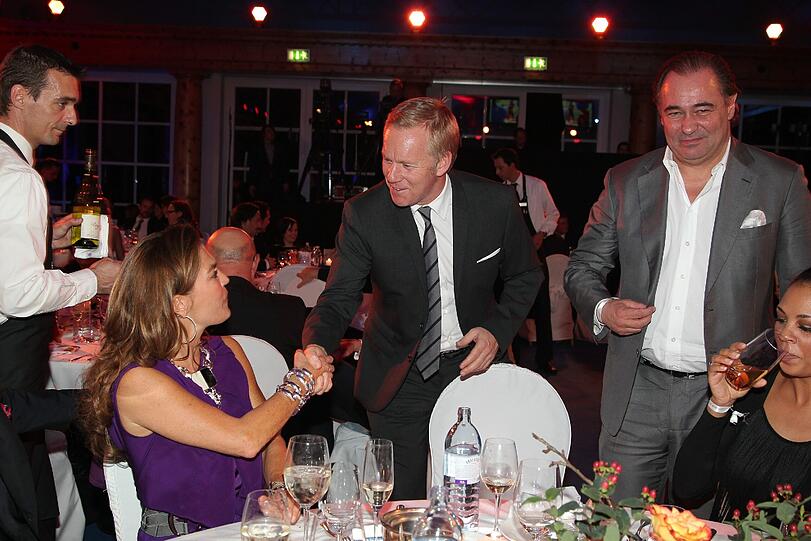 Fiona Swarovski, Johannes B. Kerner, Willy Beier.
