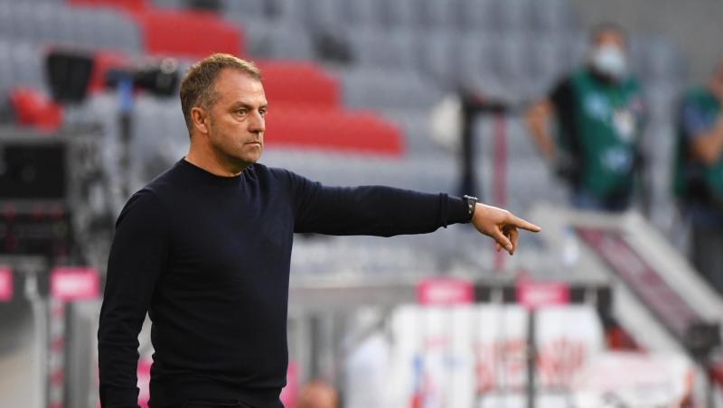 Nimmt die Bayern-Stars in Gladbach in die Pflicht: Trainer Hansi Flick.