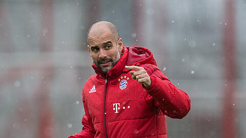 Pep Guardiola war von 2013 bis 2016 Trainer des FC Bayern.