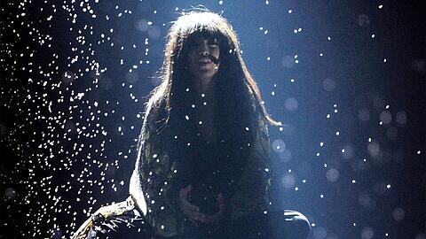 ESC-Gewinnerin Loreen verschluckte sich 2012 an einer Kunstschneeflocke.