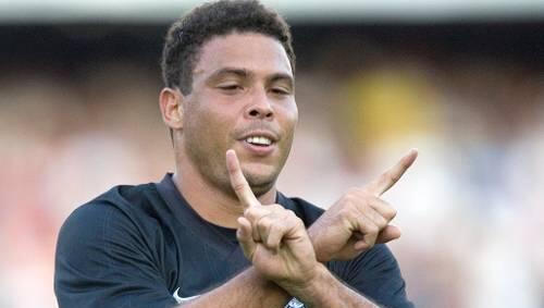 Jubelt wieder: Der dreimalige Welt-Fußballer Ronaldo.