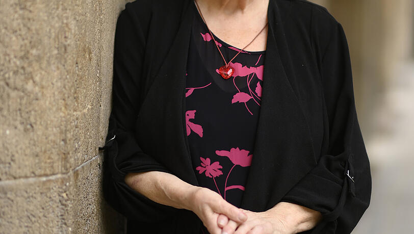 Der Gewichtsverlust ist ihr deutlich anzusehen: So sah Marianne S&auml;gebrecht noch im Juli 2026 aus.
