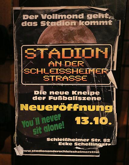 Das hoffnungsfrohe Eröffnungsplakat von 2006.