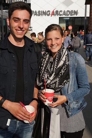 Julia Nummer 2 - mit ihrem Freund Christian.