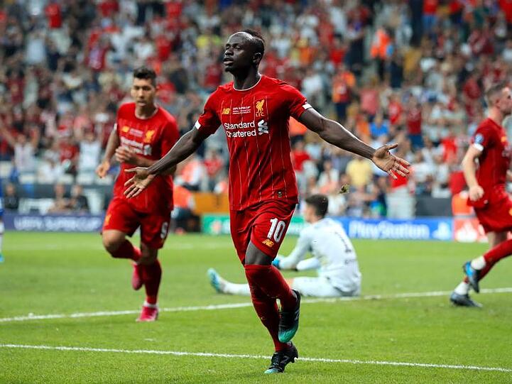Liverpools Sadio Mane feiert sein Tor zum 1:1.