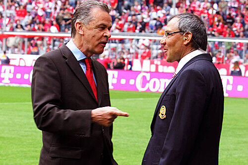 Heute treffen sie in der Allianz Arena aufeinander &ndash; und mit ihnen auch unterschiedliche Philosophien: Bayerns Ottmar Hitzfeld und Wolfsburgs Felix Magath.