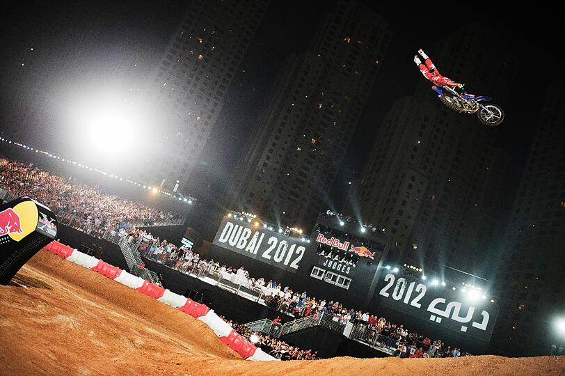 Die X-Fighters im Olympiastadion: Spektakuläre Fotos