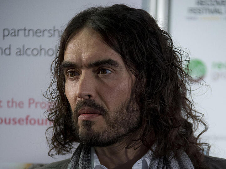 Komiker Russell Brand hat scheinbar endgültig genug von der Promi-Welt