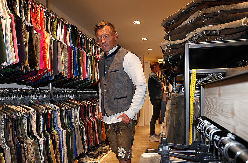 Kann für die Löwen den Titel der Wiesn Champions holen: 1860-Routinier Ivica Olic in Tracht.