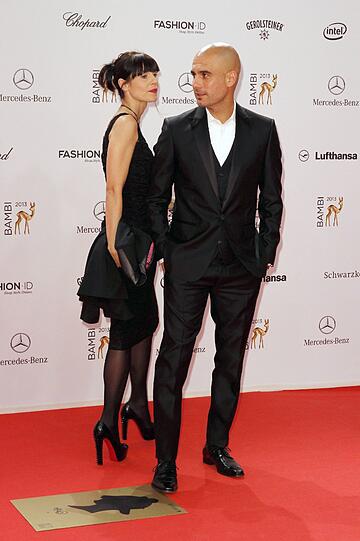 Cristina und Pep Guardiola.