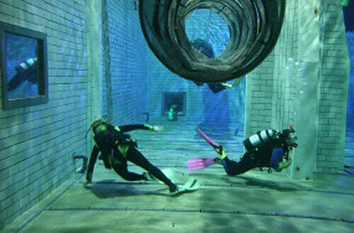 Divers World am Münchner Airport.