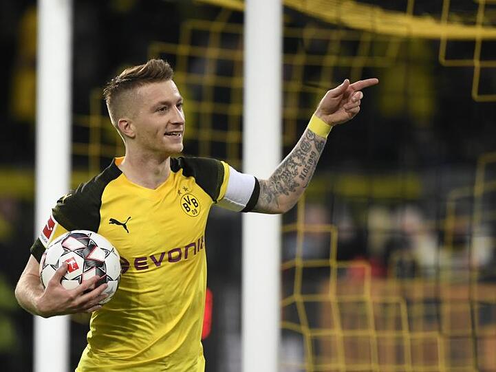 BVB-Stürmer Marco Reus will auch in Leipzig jubeln.