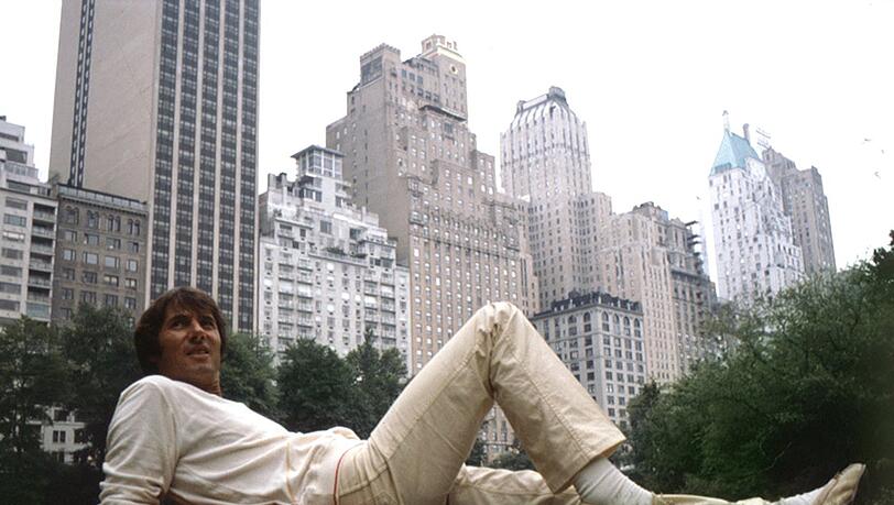 Er war doch in New York: Udo Jürgens im Central Park.