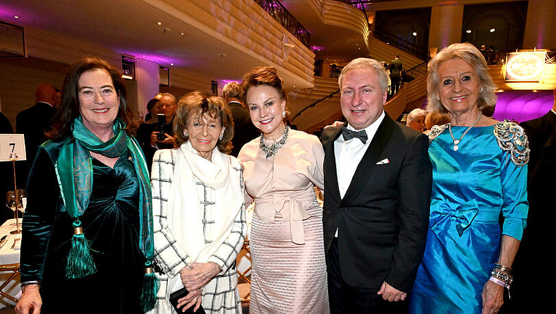 Andrea Hellmann, Charlotte Knobloch, Ulrike Grimm, Sergio Maffettone und Susanne Ahrens