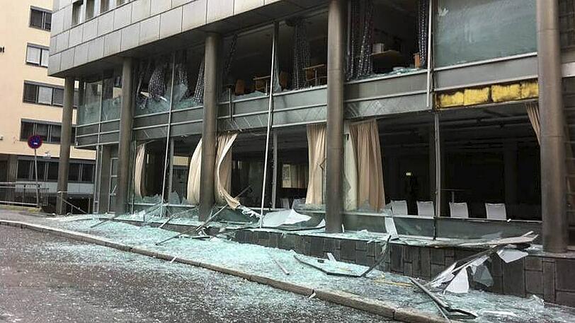Blut, Zerstörung und Tränen - eine gigantische Explosion hat Oslo erschüttert - die Bilder vom Terror.