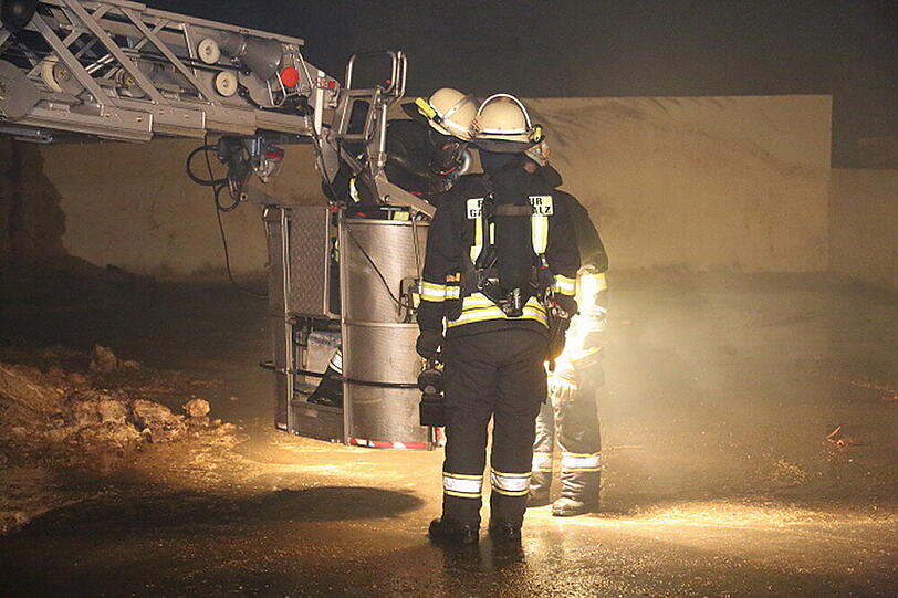 Bilder vom Großbrand in Engelsberg.