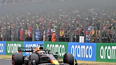 Max Verstappen fuhr in Ungarn von Platz zehn zum Sieg.