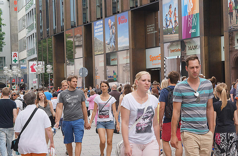 Verkaufsoffener Sonntag: Bilder aus der Innenstadt.