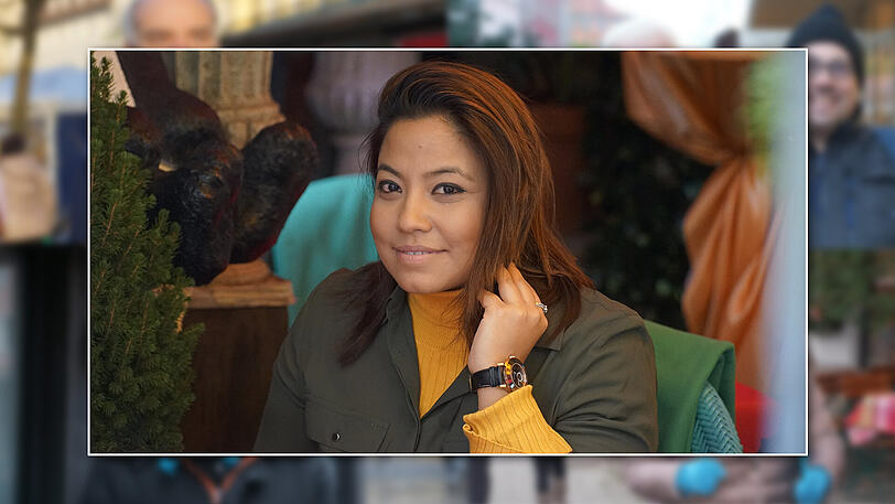 Schmuck-Verkäuferin Pratima (30):
"Ich wohne seit ein paar Jahren in Giesing - und da gefällt es mir. Ursprünglich 
komme ich aus Nepal - meine Familie ist noch dort. Momentan bin 
ich Single und wünsche mir einen Mann, der mich glücklich macht. Spannend finde ich, dass Frauen 
und Männer schon unterschiedlich ticken - ganz gleich aus welchem Land sie kommen.
Mir macht es Spaß, mit meinen Freundinnen im Café Playa im Asamhof zu ratschen. Wir reden dann über alles,
was uns gerade beschäftigt. Meistens esse ich Blattsalat mit Putenstreifen und Ananas. Empfehlen kann 
ich außerdem den chremigen Nußnougatkuchen. 
Mein liebster Platz für Flanieren, bummeln und schauen, was es für neue Trends in der Mode gibt sind die 
Fußgängerzone in der Sendlinger Straße und in der Kaufinger Straße. Da bin ich gerne mit meinen
 Freundinnen unterwegs."