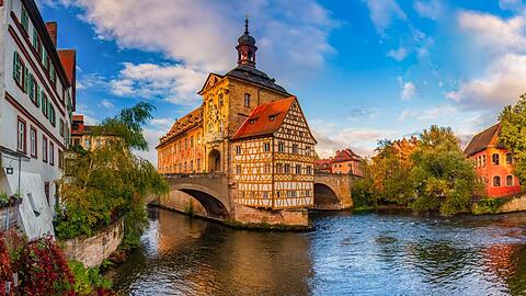Bamberg zählt mit seiner historischen Altstadt zu den schönsten Orten Bayerns.