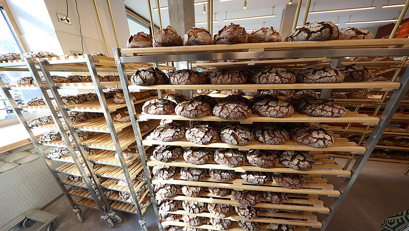 Zu Besuch in der neuen Backstube von Julius Brantner in der Nordenstra&szlig;e.