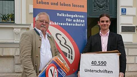 So vehement kämpfte Sebastian Frankenberger für das absolute Rauchverbot.