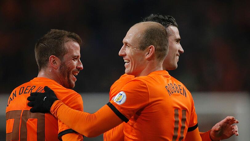 Arjen Robben spielt mit den Niederlanden in Frankreich. Arjen Robben spielt mit den Niederlanden in Frankreich.