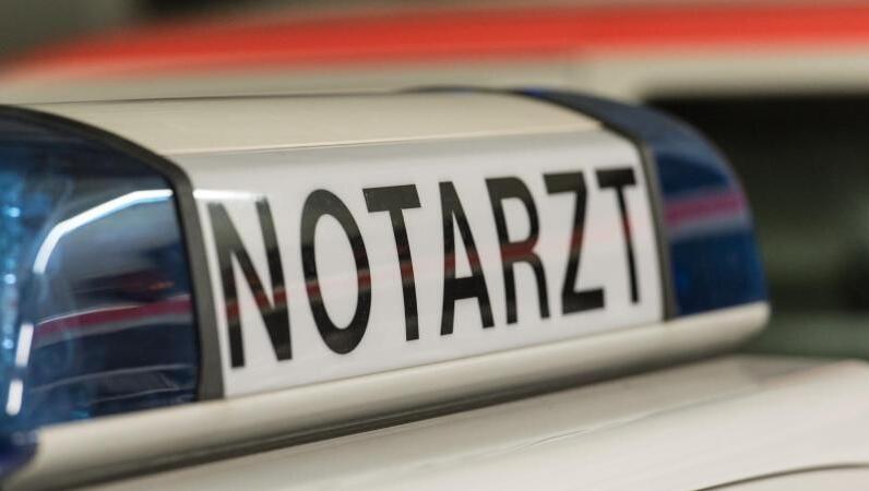 Der Schriftzug "Notarzt" ist an einem Notarzteinsatzfahrzeug zu sehen. Foto: Patrick Seeger/dpa/Archivbild Der Schriftzug "Notarzt" ist an einem Notarzteinsatzfahrzeug zu sehen. Foto: Patrick Seeger/dpa/Archivbild