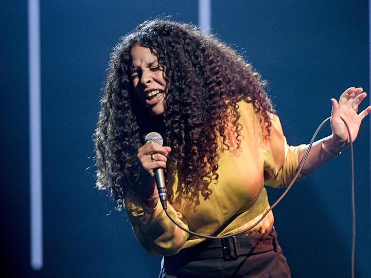 Soulsängerin Joy Denalane beim Reeperbahn-Festival.
