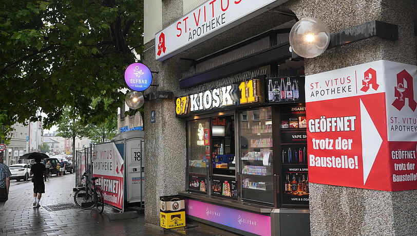 Schon jetzt ist das Angebot an Kiosken rund um den Harras groß. Kürzlich eröffnete hier der "Kiosk 11". Schon jetzt ist das Angebot an Kiosken rund um den Harras groß. Kürzlich eröffnete hier der "Kiosk 11".