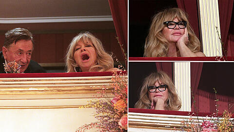 Fand Goldie Hawn den Wiener Opernball zum Einschlafen?