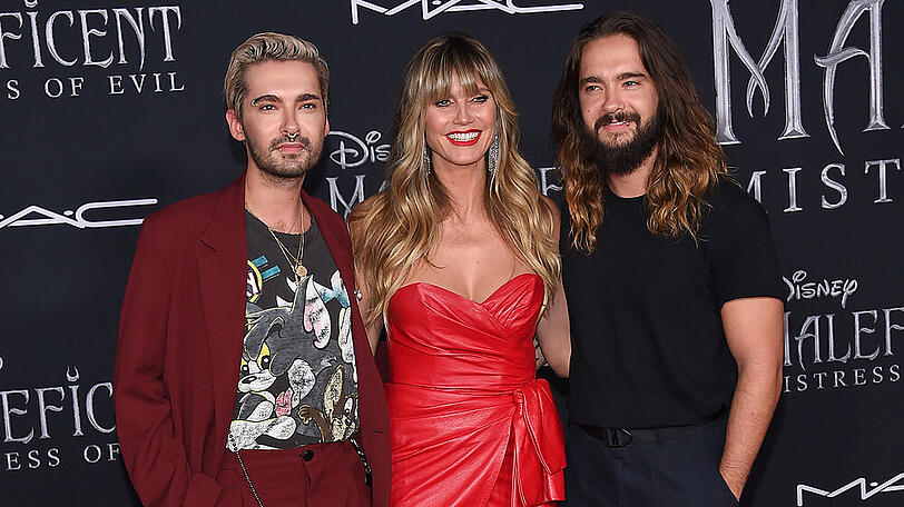 Heidi Klum feiert die Band Tokio Hotel auf Instagram.