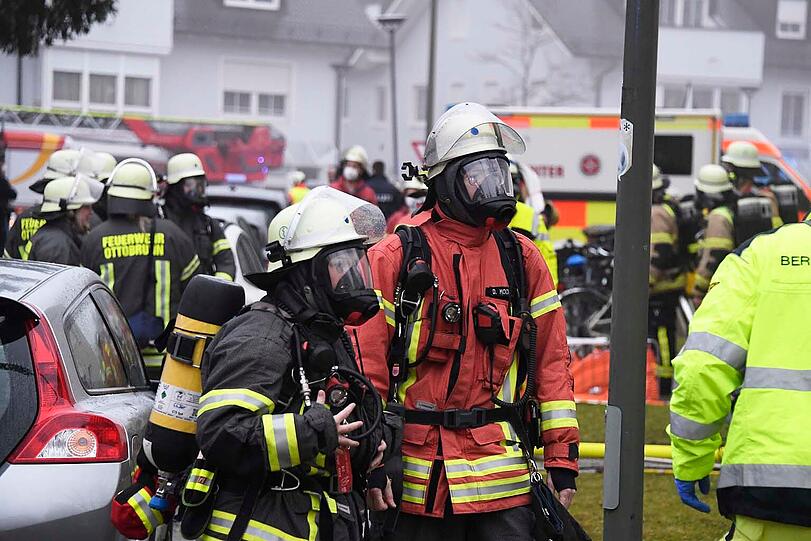 Alarmiert wurde auch der ABC-Zug München-Land.