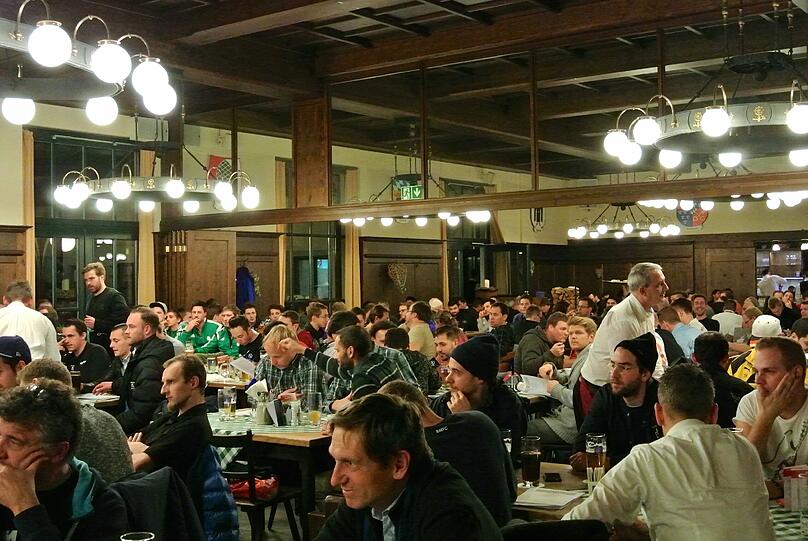 Die RBL Abschlussfeier 2015 im Wirtshaus am Bavariapark.