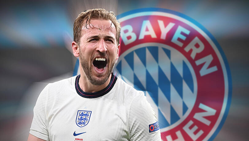 Stürmt Harry Kane bald für den FC Bayern?