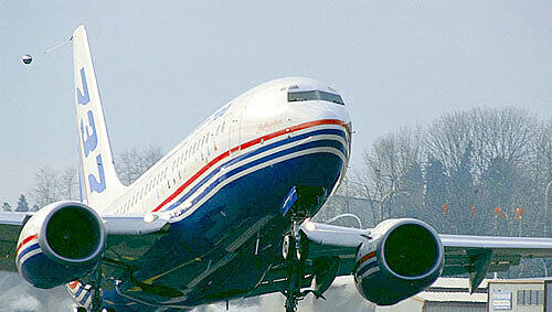 Eine Boeing 737 Eine Boeing 737