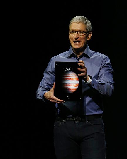 Die Bilder von der Apple-Keynote in San Francisco.