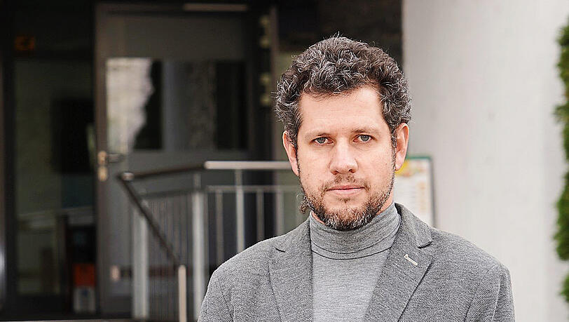 Ilya Galle vom Kulturzentrum Gorod in München.