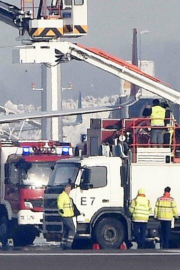 Am Mittwoch kollidierte am Münchner Flughafen ein Airbus mit zwei Enteisungsfahrzeugen. Es entstand ein hoher Sachschaden.