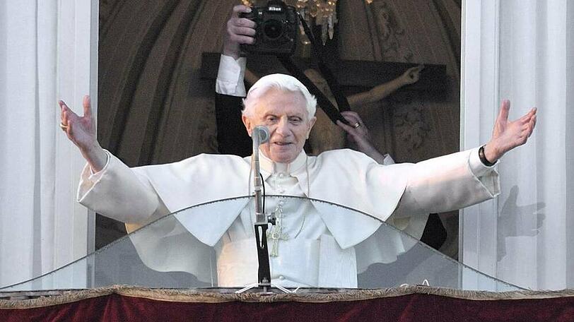 Benedikt XVI. im Jahre 2013.