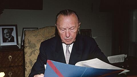 Er war der älteste Kanzler der Bundesrepublik: Konrad Adenauer. (Archivbild)