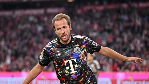 Harry Kane knackt die 100-Tore-Marke in der Bundesliga.