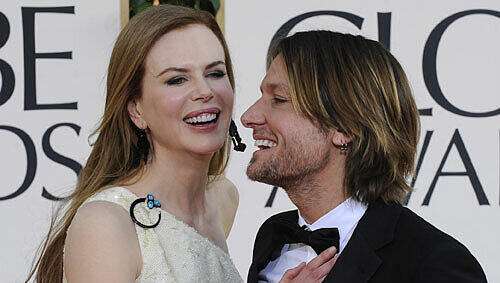 Nicole Kidman und Keith Urban bei den Verleihungen der Golden Globes in Los Angeles. Nicole Kidman und Keith Urban bei den Verleihungen der Golden Globes in Los Angeles.