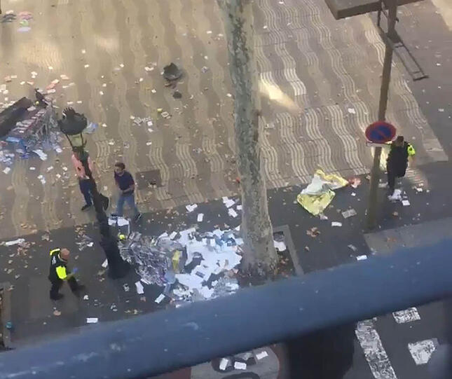 Terroranschlag in Barcelona. Die Bilder