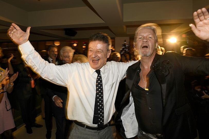 Dr. Wolfgang M. Heckl (Generaldirektor des Deutschen Museum) und Johnny Logan