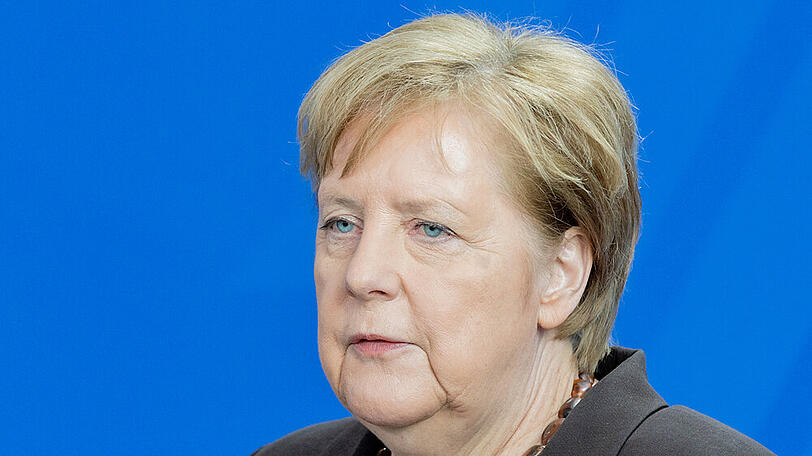 Angela Merkel bei einem Auftritt in Berlin